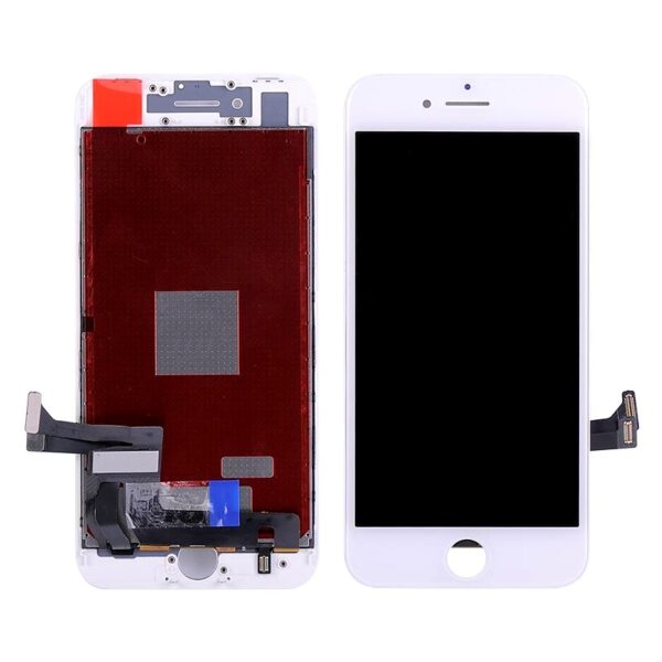 LCD with Touch Screen for iPhone 8 White (display glass combo folder)